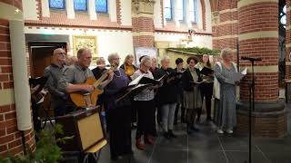 Fam Valkering zingt in de Corneliuskerk in limmen 2023 [upl. by Alimac]