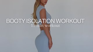 BOOTY ISOLATION WORKOUT big burn worth it [upl. by Onitrof83]