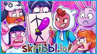 My goodness thats a large 🍆 Skribblio Funny Moments [upl. by Dionis]