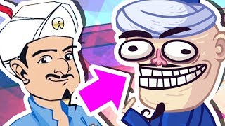 REMEMBER THE AKINATOR This is him now Trollface Quest Video Games 2 [upl. by Earley33]