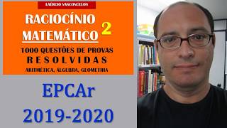 Prova de Matermática EPCAr 2019 2020 questão 23 [upl. by Ayhay304]