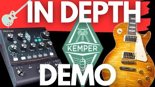 KEMPER PLAYER IN DEPTH DEMO [upl. by Airdnaxela]