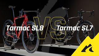 REVIEW  Nuova Specialized Tarmac SL8 vs SL7  Comparazione e differenze [upl. by Calica]