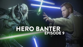 ◀STAR WARS BATTLEFRONT 2  Hero Banter Ep 9 ObiWan vs General Grievous [upl. by Barris]