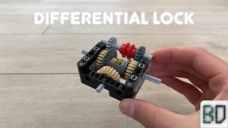 Differential Lock  Lego Technic [upl. by Aneeroc]