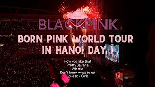 Born Pink in Hanoi  BLACKPINK Concert 230729HYLT  Pretty Savage Whistle DKWTD  Lovesick Girls [upl. by Enicnarf]