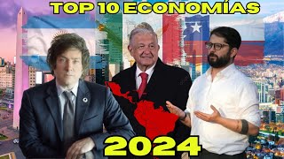 Las 10 Economías más GRANDES de AMÉRICA LATINA PIB [upl. by Rellim]