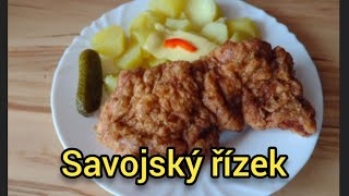 Savojský vepřový řízek  recept na křehký řízek trochu jinak bude vám chutnat [upl. by Eruza]