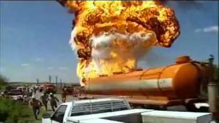 Destroyed in Seconds  Oil Tank Explosion [upl. by Enyrehtak393]