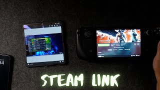 STEAM LINK  STREAM WITH STEAM DECK  IPHONE  ANDROID [upl. by Turley]