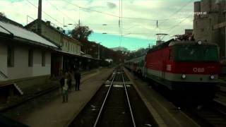 Salzkammergutbahn Teilstrecke bei Tageslicht  Führerstandsmitfahrt von Attnang nach Traunkirchen [upl. by Ainerol]