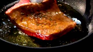 OvenBaked Thin Flat Iron Steak  Tasty Steak Recipes [upl. by Karlis]