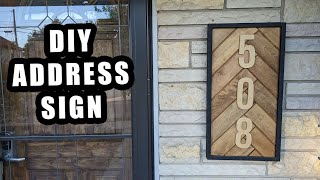 Address Sign  Cheap Easy and FREE [upl. by Bilbe309]