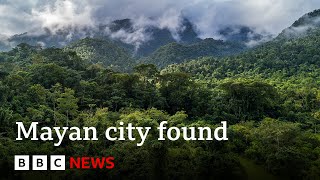 Ancient Mayan city discovered in Mexico jungle by accident  BBC News [upl. by Ahsenaj]