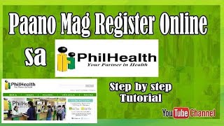 Paano Mag Register Online sa Philhealth  Step by Step Tutorial [upl. by Esnohpla843]