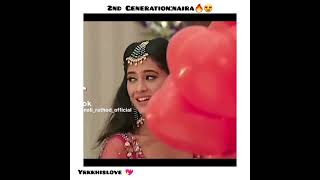 all 4 genof  akshara naira akshu abhira yrkkh yt gen1 gen2 gen3 gen4 💙new vm🌹 [upl. by Ahsaf]