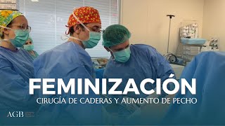 Cirugía de Feminización de Caderas y Amento de Pecho [upl. by Schick302]