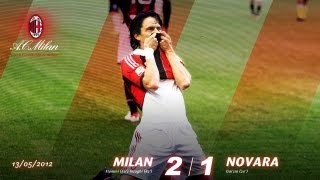 MilanNovara Highlights 21 [upl. by Arretnahs]