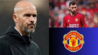 Tough Loss to Spurs 💔 Bruno Sees Red 🟥 Ten Hag Confident in Uniteds Leadership 🔴 MUFC [upl. by Kolnick]