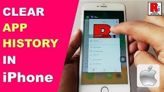 HOW TO CLEAR APP HISTORY IN iPhone [upl. by Attej]