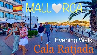 Cala Ratjada🌴🏖️MALLORCA island Evening Walk 🇪🇸spain mallorca travel video [upl. by Evelin]