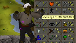 F2P Ramble 5 200m Smithing [upl. by Salina]