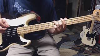 Burning Love  Elvis Presley bass cover [upl. by Dilisio]