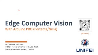 Webinar quotMachine Vision usando Arduino Nicla y Portenta Visionquot [upl. by Ysdnil]