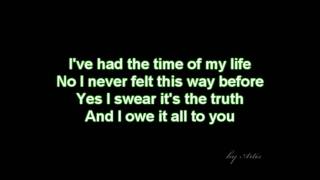 Dirty dancing  Time of my life lyrics [upl. by Latsyc]