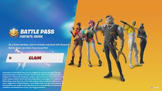 Fortnite Remix BATTLE PASS Has A NEW Cosmetic Type 🔥 Top Tier Battle Pass  Full Review [upl. by Shani]