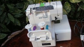 ANOME NEW HOME 434D Overclock  Overlocker Sewing Machine  SEE VIDEO BELOW [upl. by Anippesuig]