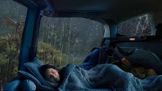 Rain Sounds For Sleeping  99 Instantly Fall Asleep With Rain Sounds outside the Window At Night [upl. by Emyam]