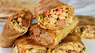 HOW TO MAKE PERFECT SHAWARMA  CHICKEN SHAWARMA  SISI JEMIMAH [upl. by Siffre]