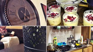 Ramadan Vlog 4 Orange amp Creamy Fruit dessert Time management [upl. by Nosirrah]