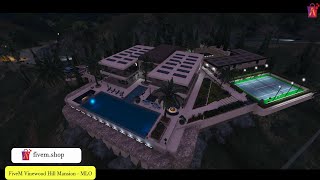 FiveM Vinewood Hill Mansion MLO  FiveM Mansion MLO fivem mansion [upl. by Eirac]