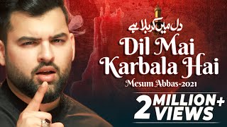 Dil Mai Karbala Hai  Mesum Abbas  Muharram  New Noha 2021 [upl. by Dolorita292]