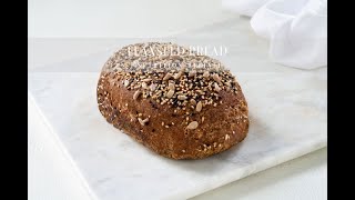 Flaxseedonly Loaf of Bread  stepbystep tutorial 20 [upl. by Lydnek]