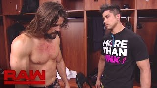 Brian Kendrick asks TJ Perkins for a favor Raw Oct 24 2016 [upl. by Nirre]