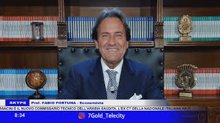 Fabio Fortuna ad ARIA PULITA di 7 GOLD Telecity del 29 08 2023 [upl. by Cartwell]