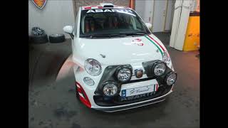 Fiat 500 Abarth Factory Rally Car R3T Part 1 [upl. by Mallory]