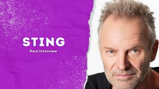 Exclusive Interview with Sting Unveiling the Musical Legacy and Inspiring Journey [upl. by Cuttie]