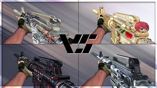 CrossFire 20  M4A1S PREDATOR vs M4A1S VIPs VVIP M4A1S Comparison [upl. by Adieno435]