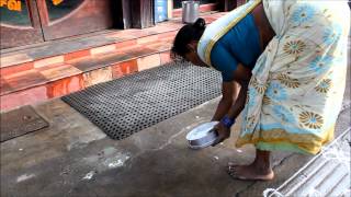 Evening KOLAM in Puducherry by Chantal Jumel [upl. by Marra657]