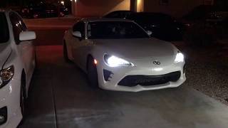 Installing spacers on my Toyota 86 [upl. by Akinaj]