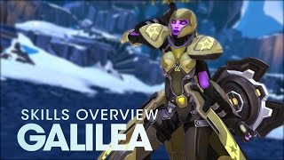 Battleborn Galilea Skills Overview [upl. by Romelle]