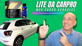 C QUARTZ LITE da CARPRO APLICADO com SUCESSO no meu VW POLO HIGHLINE 2024 [upl. by Odlaw]