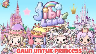 Jibi land  Princess Castle  Gaun Pesta buat Princess jibilandprincess [upl. by Ree]