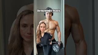 Dermatologist Reacts To Bodybuilders Acne Advice dermatologist [upl. by Brubaker781]