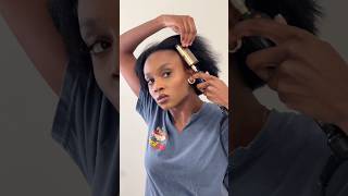 1ST TIME SILK PRESS AT HOME hairstyles naturalhairstyles [upl. by Mandler150]