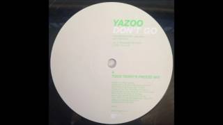 Yaz  Dont Go Todd Terry Tees Freeze Mix [upl. by Sapers]